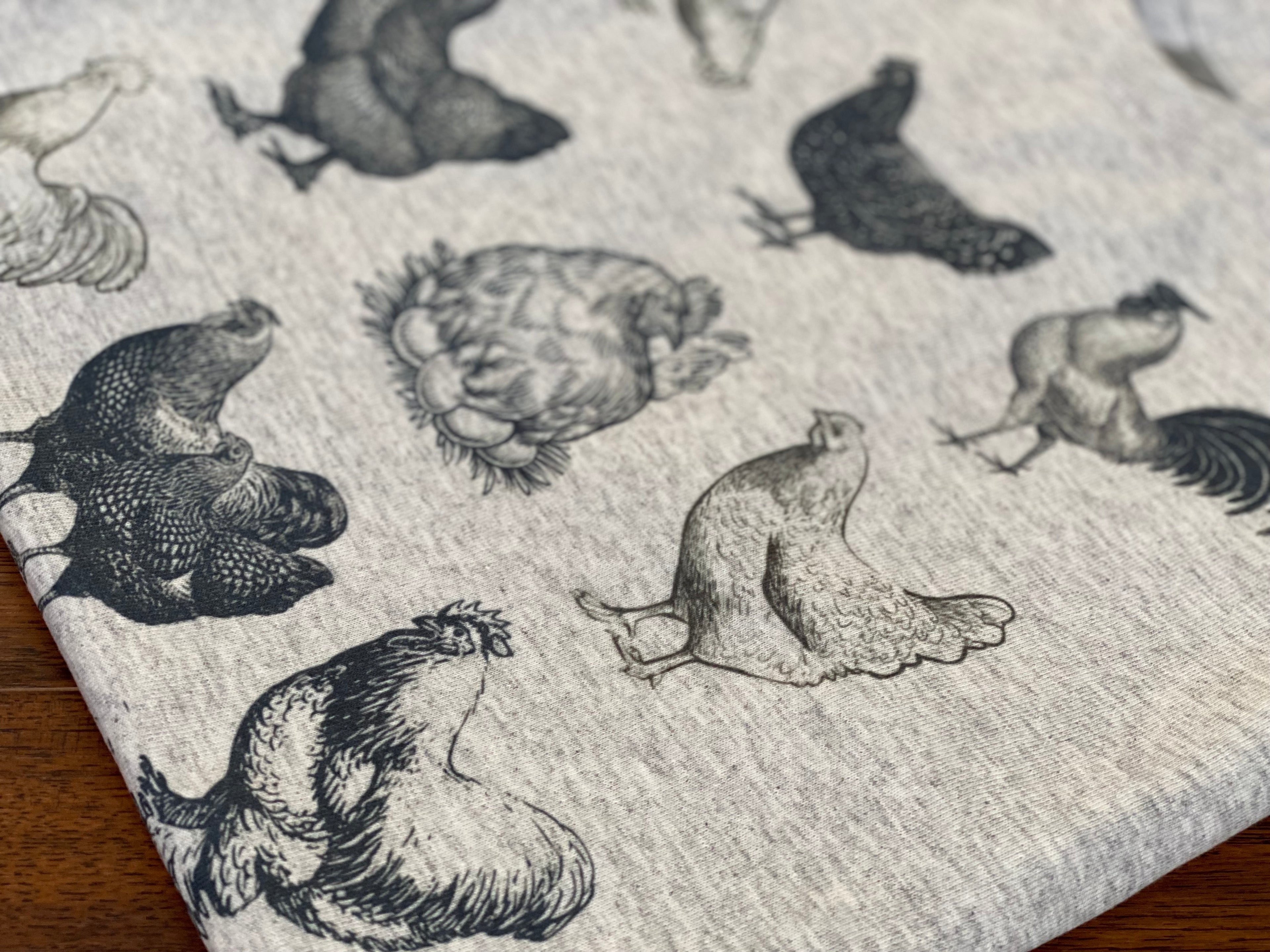 HOMESTEAD APPAREL “Chicken Basics” BOHO GRAPHIC TEE