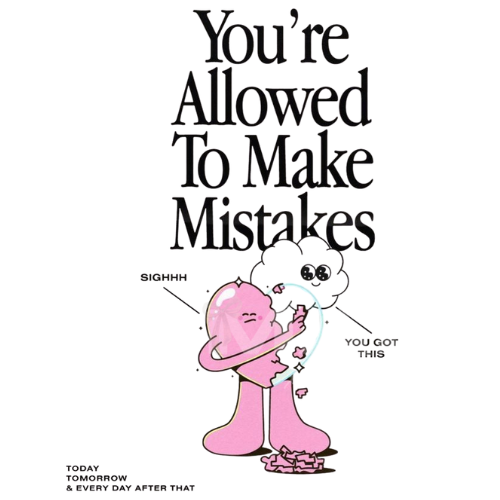 You're Allowed To Make Mistakes | Youth Inspirational Apparel