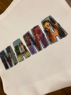 Framed in Words™ Custom Photo Letter Shirt | Personalized Word Photo Collage Tee | Gifts for Her