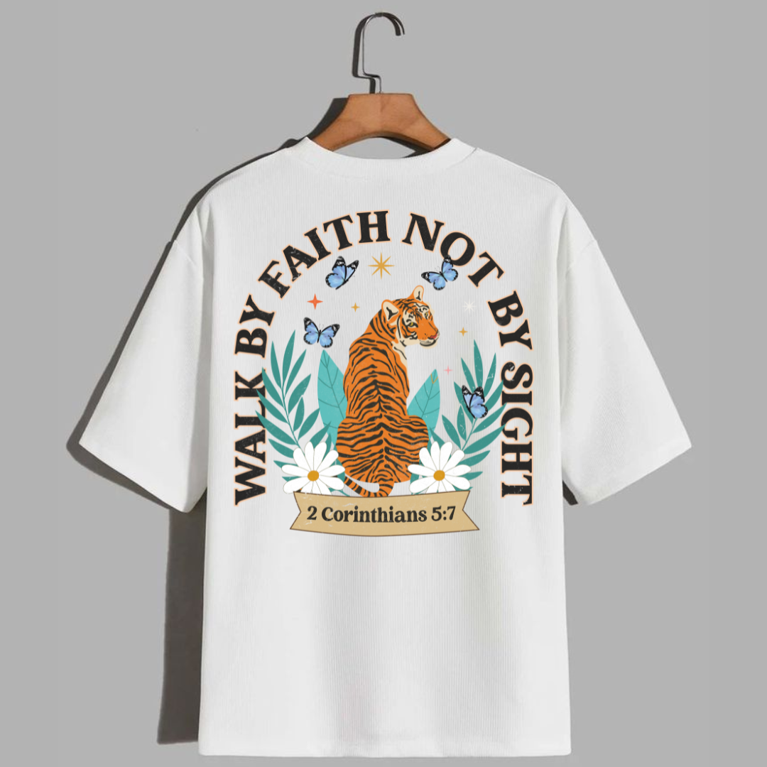 SCRIPTURE APPAREL "Walk By Faith" BOHO CHRISTIAN APPAREL