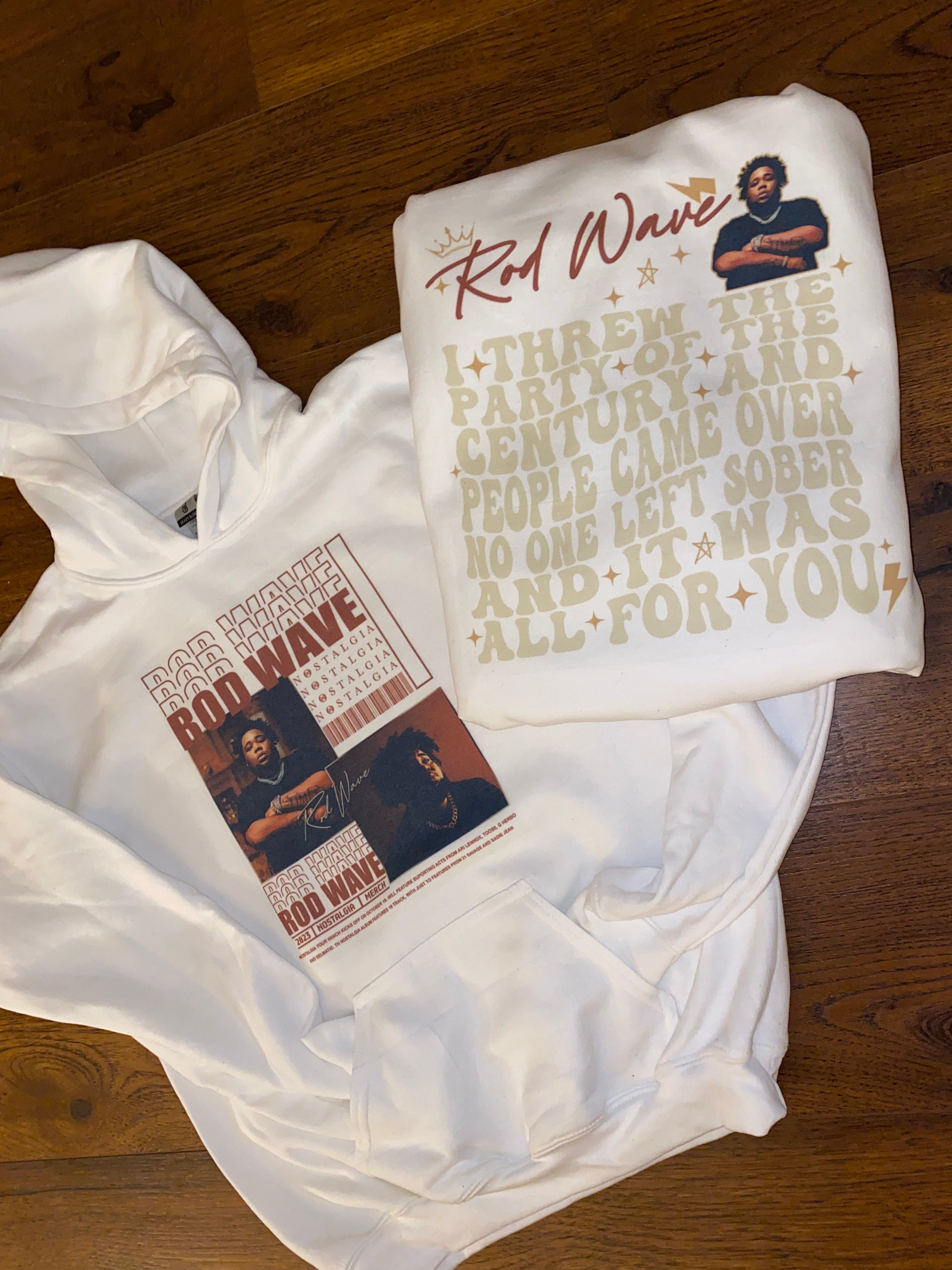On Replay Collection | Rod Wave “Great Gatsby” Lyric Shirt | Custom Music Lover Apparel
