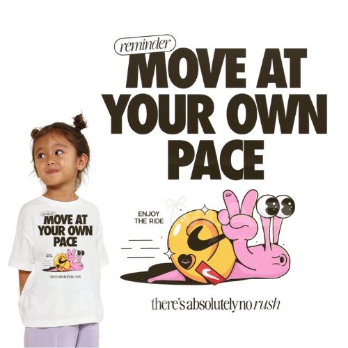 Move At Your Own Pace | Youth Inspirational Apparel