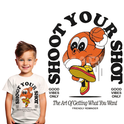 Shoot Your Shot | Youth Inspirational Apparel