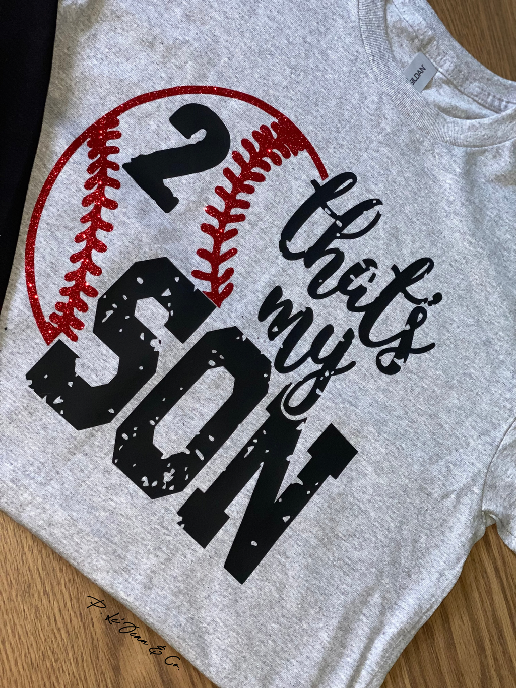 CUSTOM SPORTS MOM GEAR “Boujee Baseball Mami” THREE PIECE SET