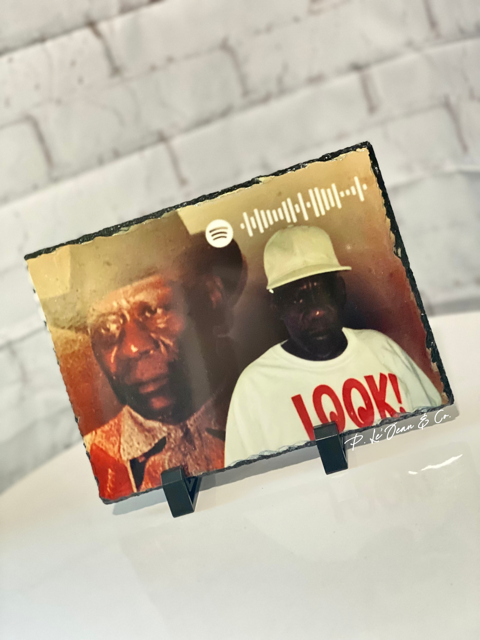 CUSTOM Photo Slate | Personalized Memory Stone | Stone Keepsake | Design Your Own Photo Slate