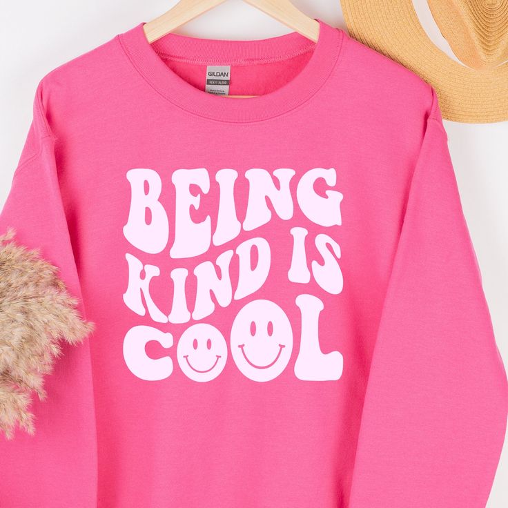 POSITIVE APPAREL "Being Kind Is Cool" RETRO VIBES TEE