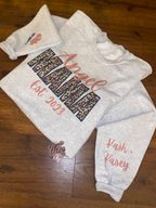 Angel Mama Shirt | Leopard Print & Rose Gold | Custom Women’s Apparel