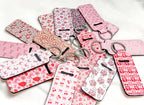 CUSTOM Chapstick Holder Keychain | Personalized Lip Balm Case | Design Your Own Keychain Accessory | Handmade Gift