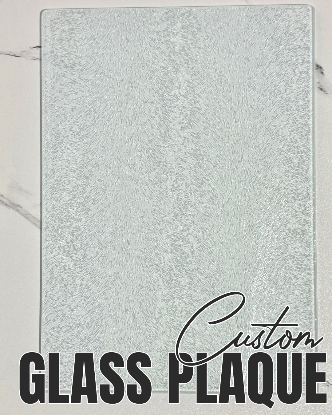 CUSTOM 8 x11" Glass Photo Keepsake Plaque | Personalized Cutting Board | Design Your Own Glass Gift | Custom Photo Artwork | Handmade Keepsake