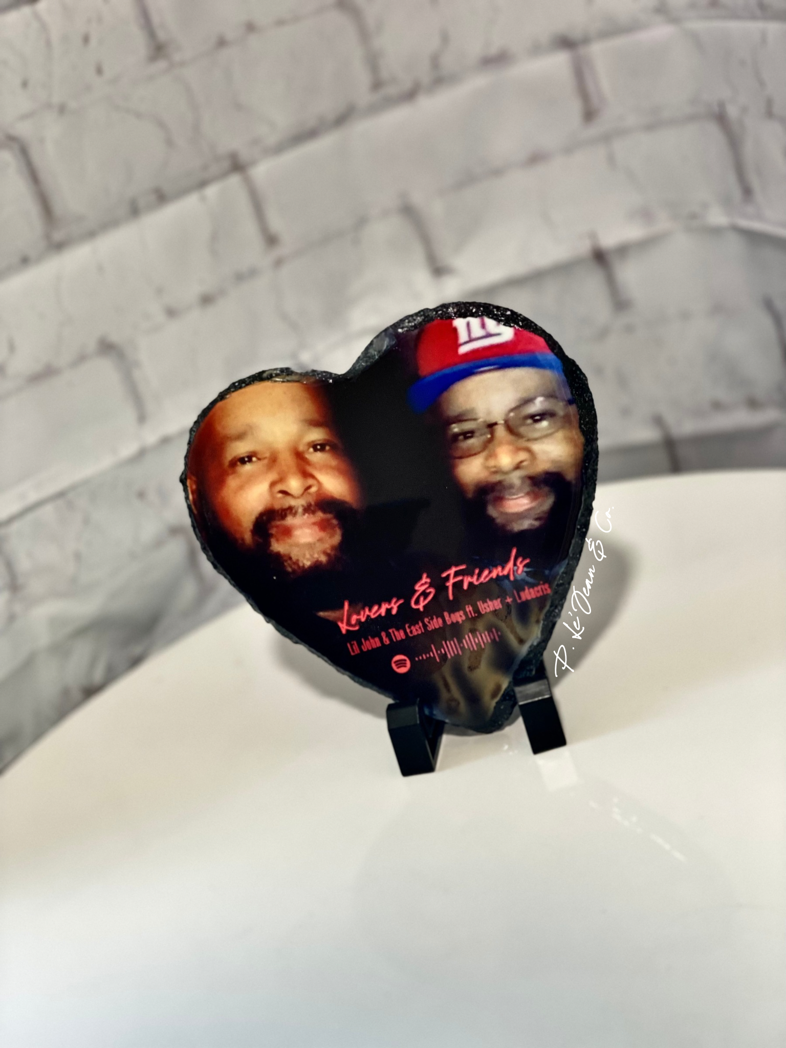 CUSTOM Photo Slate | Personalized Memory Stone | Stone Keepsake | Design Your Own Photo Slate