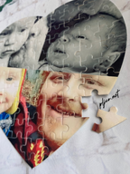 Custom Photo Puzzle | Personalized Picture Jigsaw | Unique Memory Gift for Family, Couples, Kids & Pet Lovers