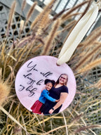 CUSTOM Christmas Ornament | Personalized 3" Christmas Ornament | Design Your Own Holiday Keepsake | Custom Gift for Family or Friends | Handmade Ornament