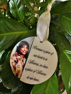 CUSTOM Christmas Ornament | Personalized 3" Christmas Ornament | Design Your Own Holiday Keepsake | Custom Gift for Family or Friends | Handmade Ornament