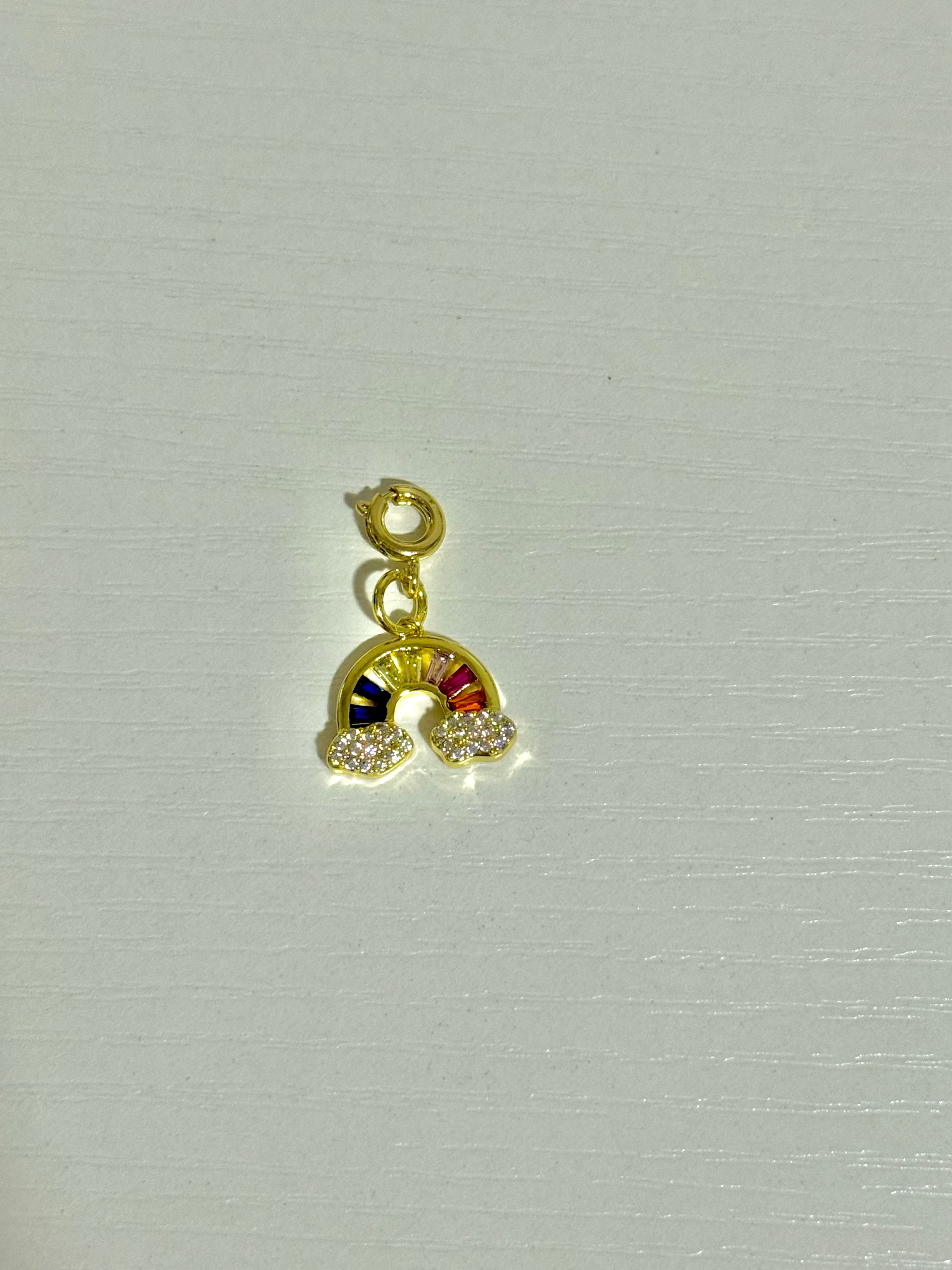 After The Storm | Gold Rainbow Charm | A Symbol of Hope & Promise