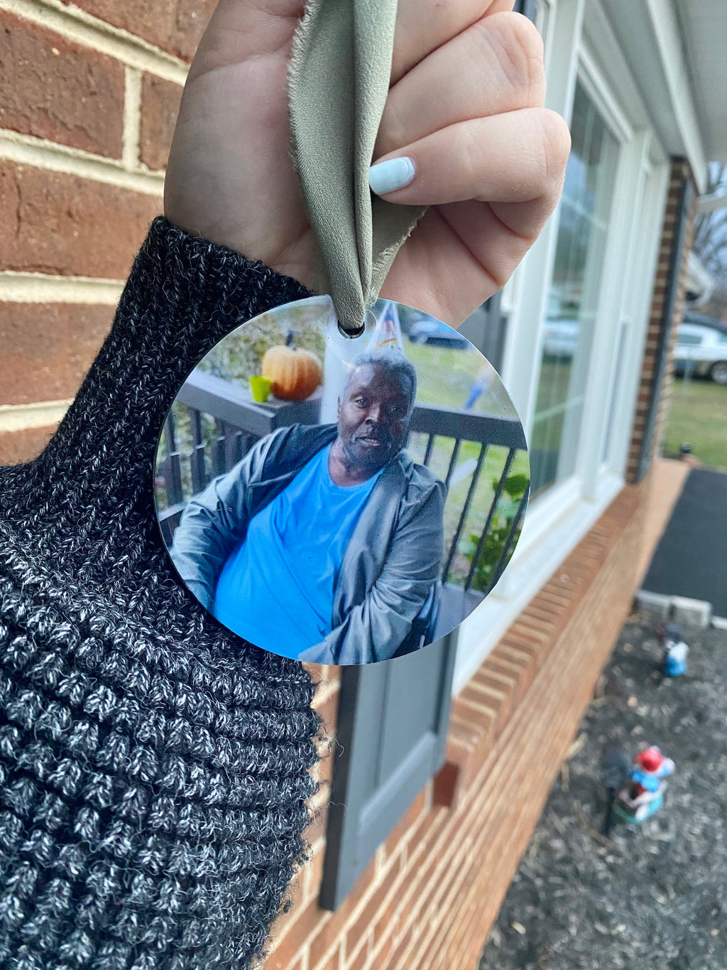 CUSTOM Christmas Ornament | Personalized 3" Christmas Ornament | Design Your Own Holiday Keepsake | Custom Gift for Family or Friends | Handmade Ornament