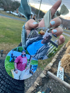 CUSTOM Christmas Ornament | Personalized 3" Christmas Ornament | Design Your Own Holiday Keepsake | Custom Gift for Family or Friends | Handmade Ornament